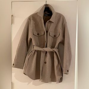 Zara briefed shacket, size: M, mint condition
